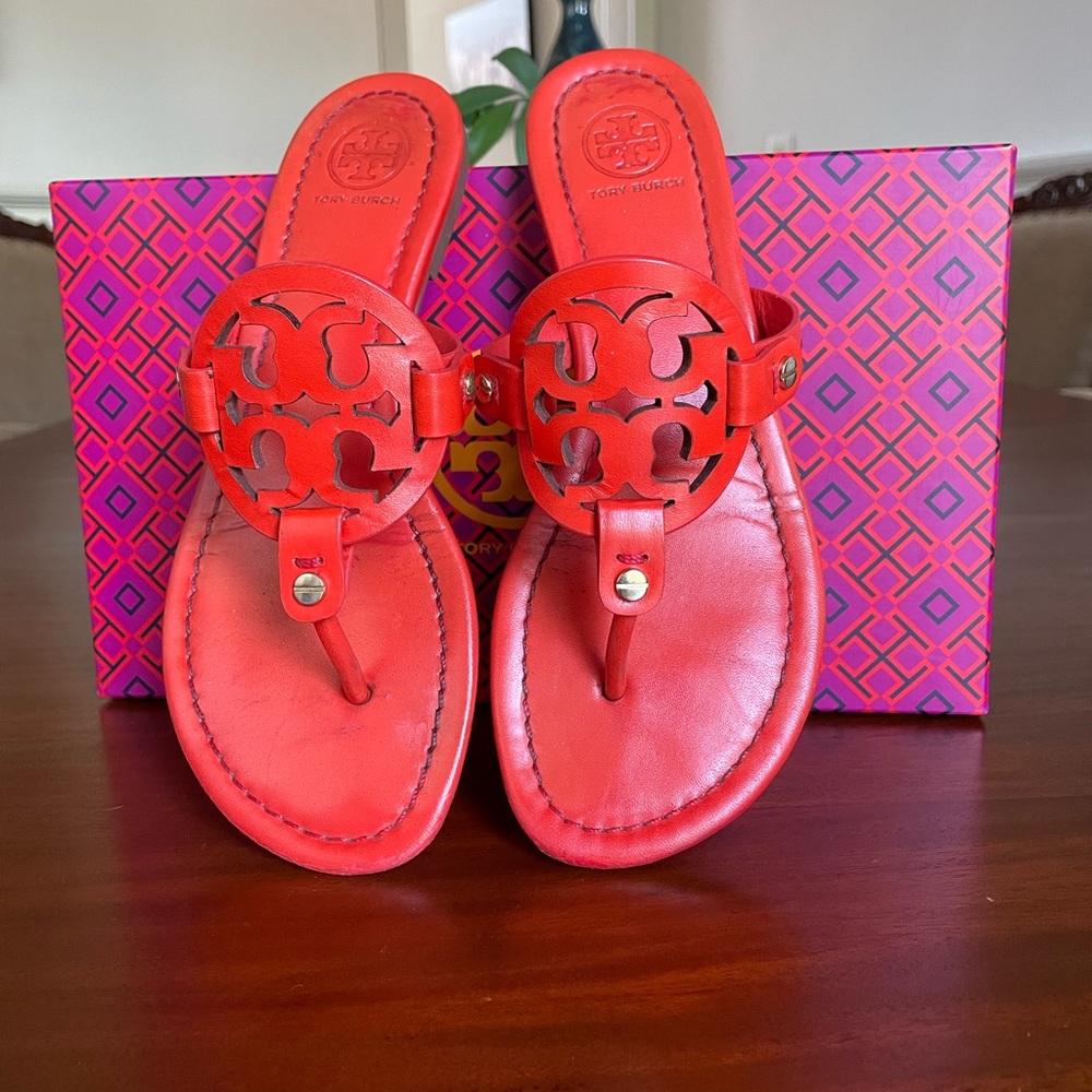 Tory Burch Miller Sandals Size 6